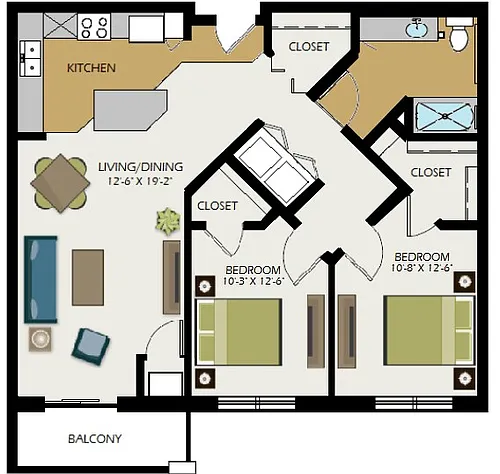 Floor plan Irvine