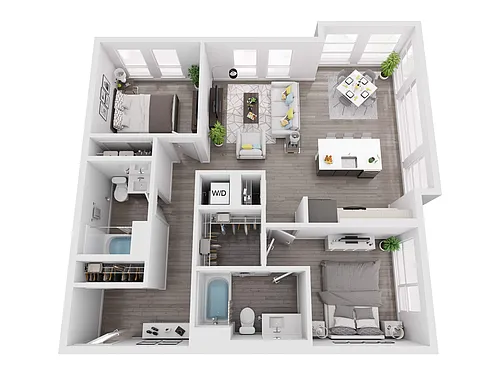 Floor plan B60