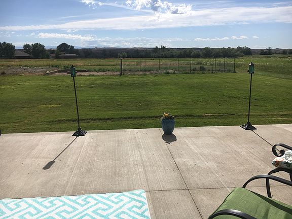 View of land from back porch