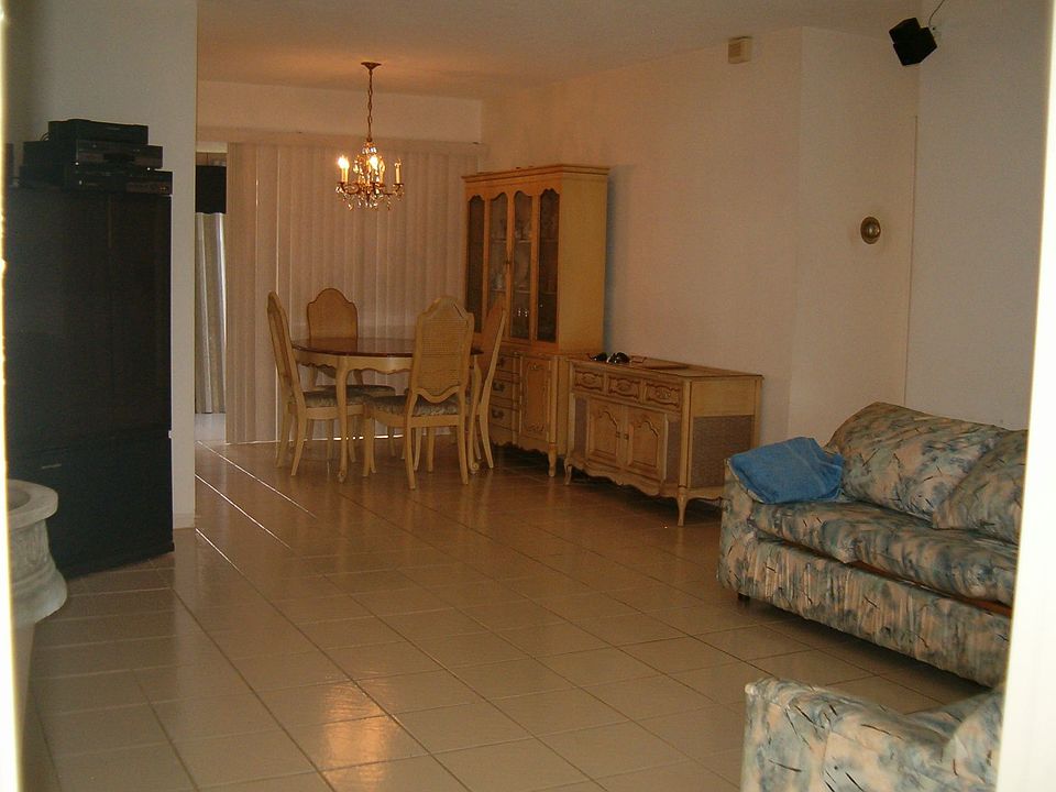 tiled living room