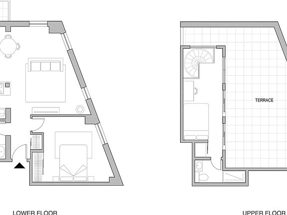 2nd image of 350 W 14th St #Penthouse C