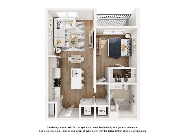 Floor plan Apartment Home A2