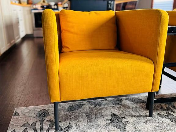 View from front to open kitchen