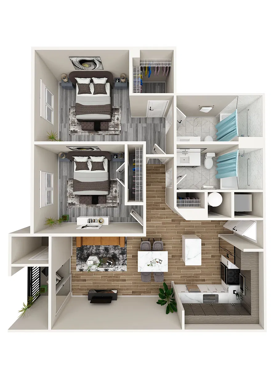 Floor plan B1