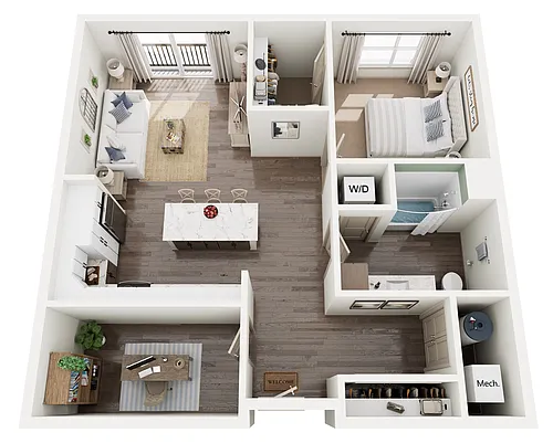Floor plan A4