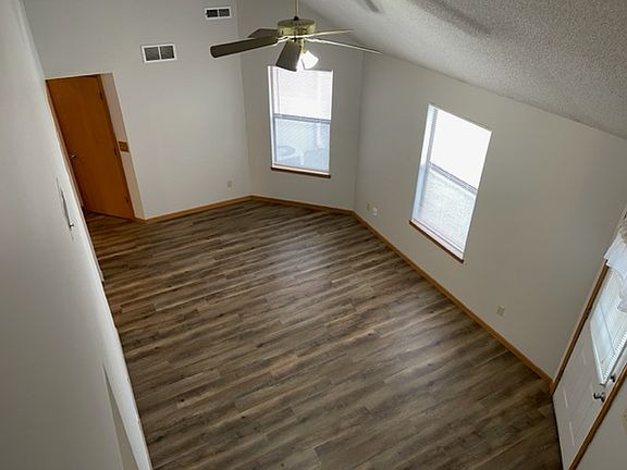 Overhead view of living room