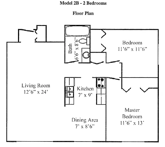 Floor plan B2
