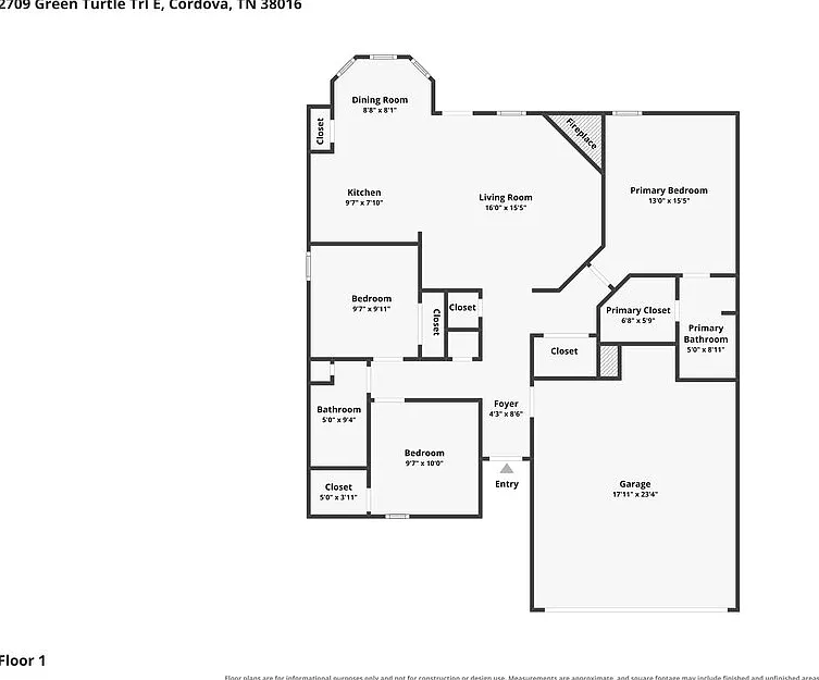 3 bed, 2.0 bath, 1288 sqft, $1,705 — Photo 3