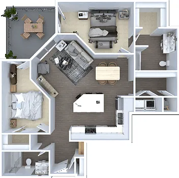 Lotus Republic Apartments — Photo 88