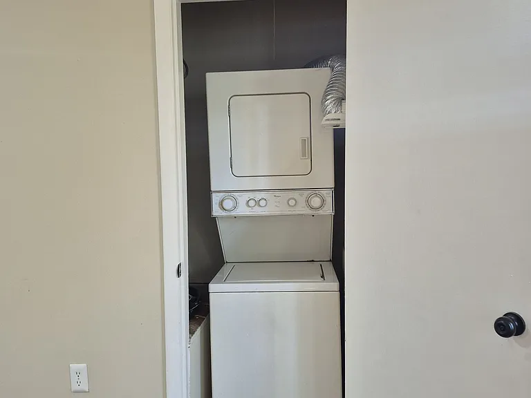 In unit washer/dryer.