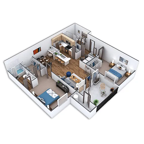 Floor plan Golden Platinum
