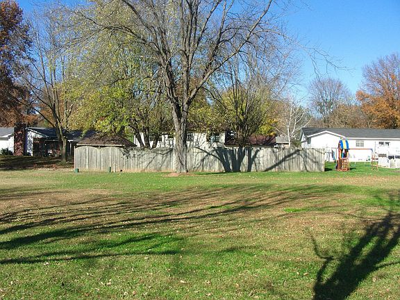 View of leased lot behind home