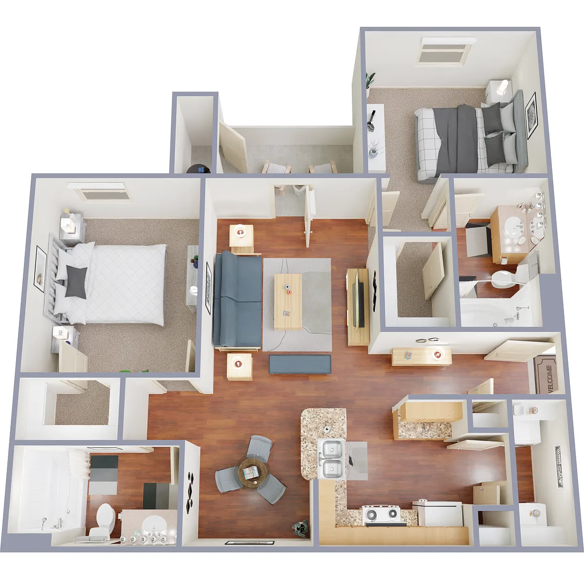Floor plan B2