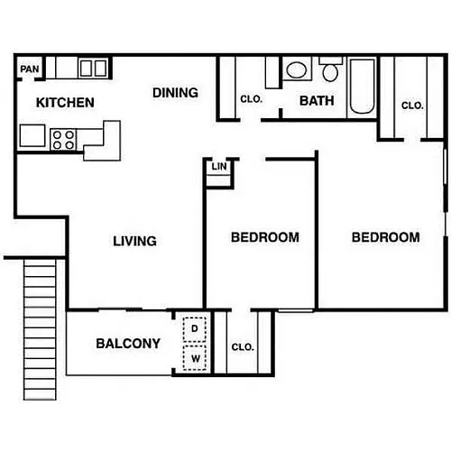 Floor plan G