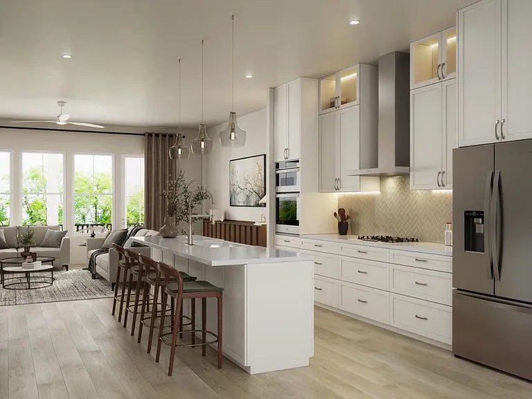 Large Pantry - High Ceilings on First Two Floors.