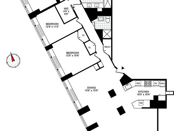 2nd image of 2000 Broadway #Penthouse 1c