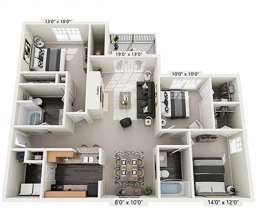 Floor plan The Knollmont