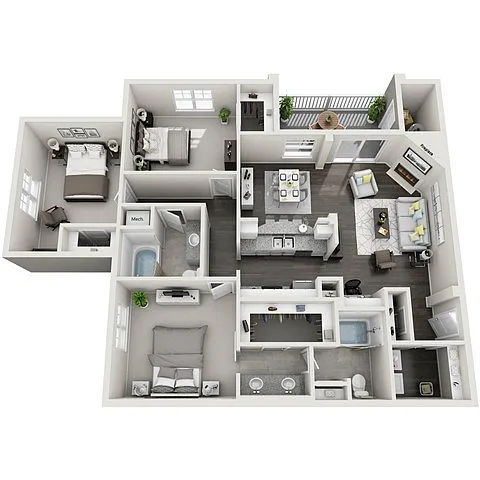 Floor plan Canterbury