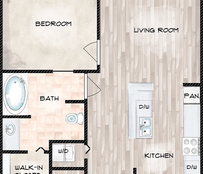 The Marina Floorplan Diagram