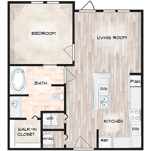 Floor plan The Marina