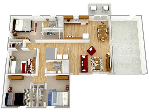 Floor plan THE ESTATE