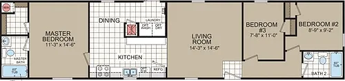 Floor plan 708
