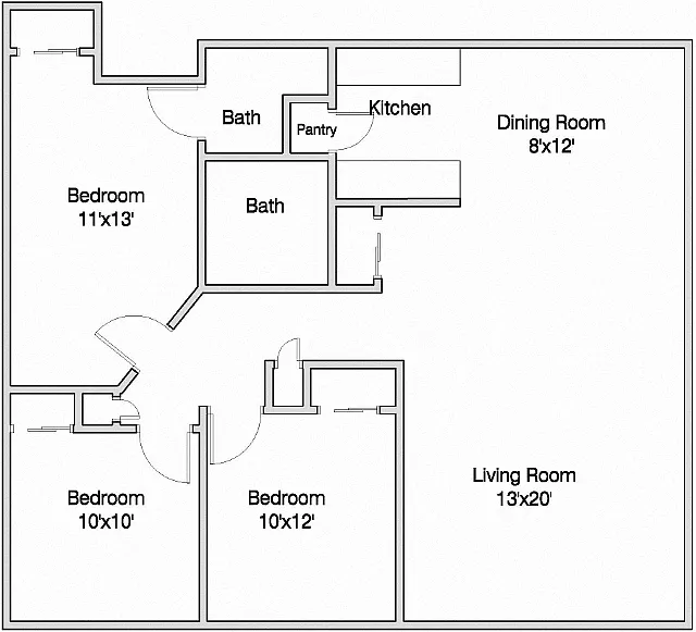 Floor plan Windward