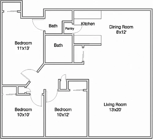 Floor plan Windward
