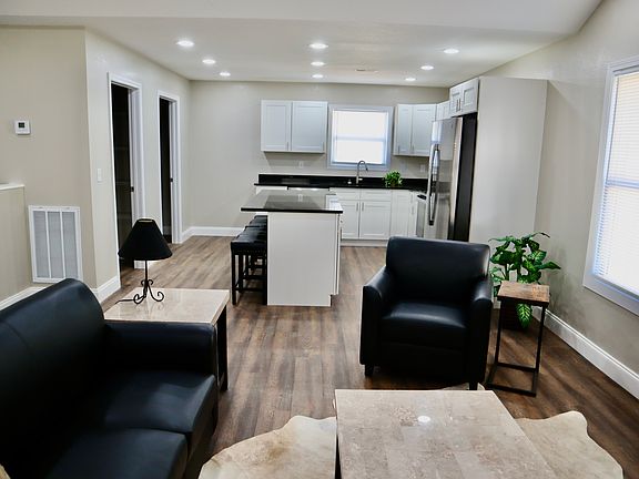 Leather sofa & chair