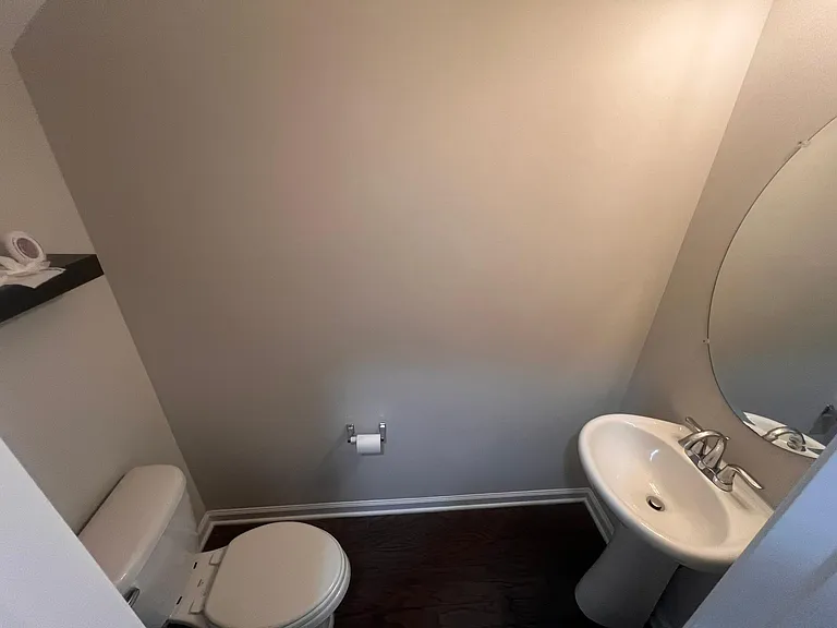 Half bath downstairs