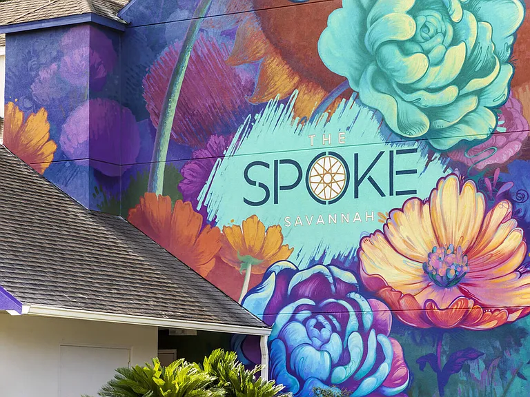 The Spoke at Savannah Mural