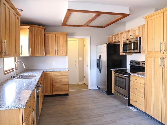 Lots of counter space. New hardware.