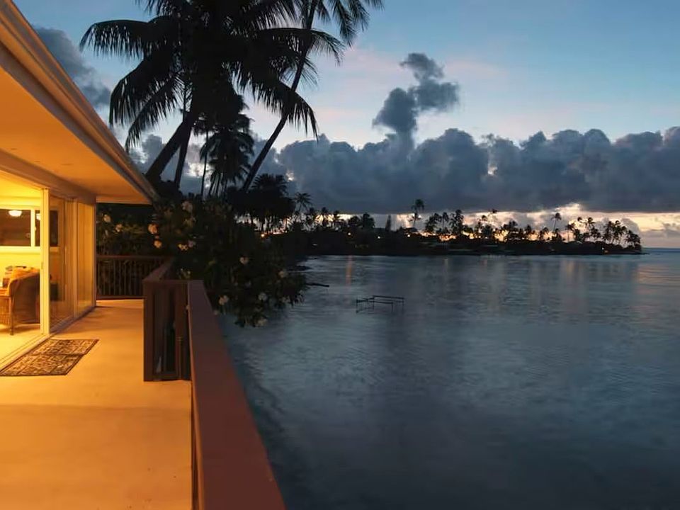 Sunset view from Great Room Deck