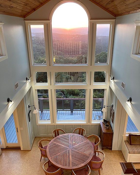 View from loft at sunrise