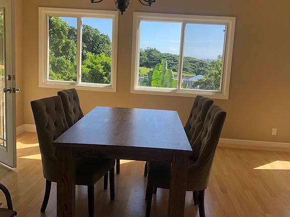open concept living room dining room