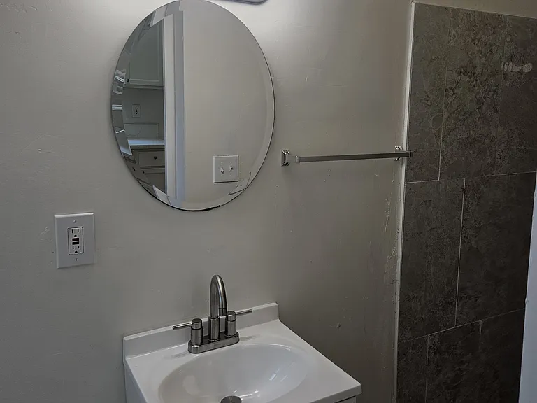 Downstairs bathroom vanity