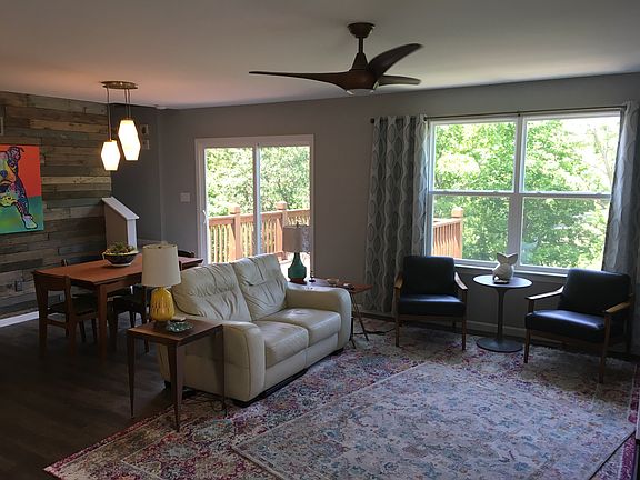 Living and dining rooms