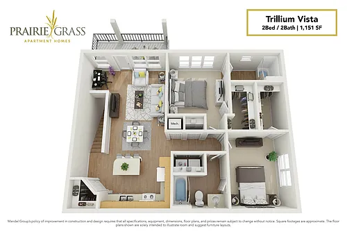 Floor plan Trillium Vista
