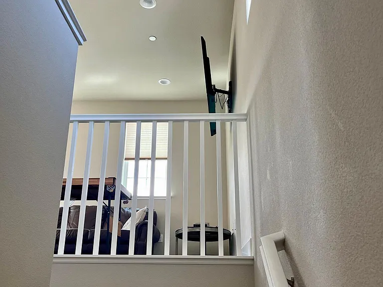 Upstairs den