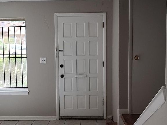 Front door/Stair Closet