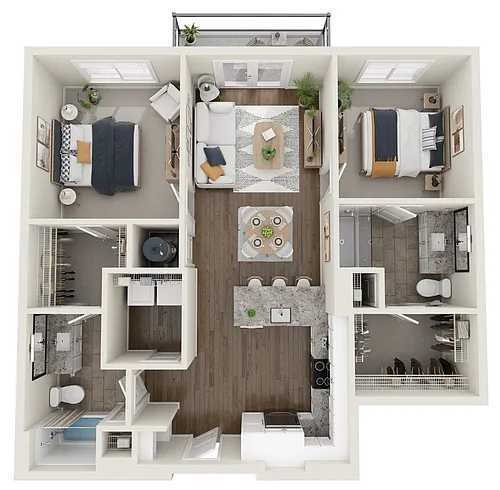 Floor plan B4