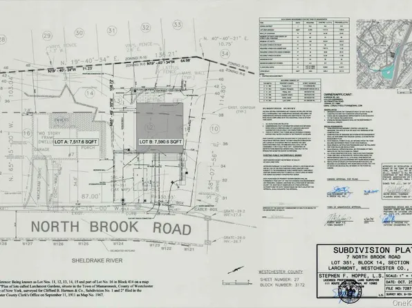 7 N Brook Road (******LOT B******), Larchmont, NY 10538