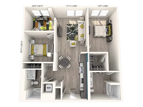 Floor plan 291