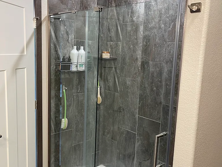 Walk in shower