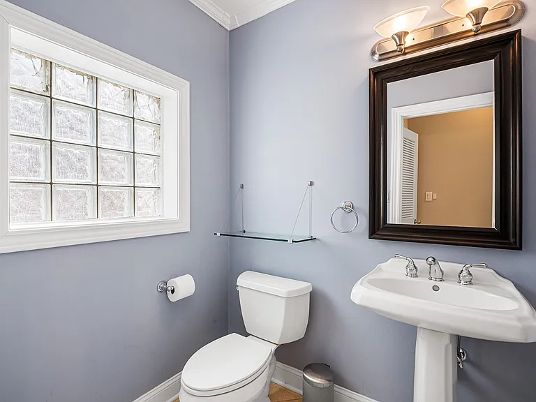 Half bath on main level