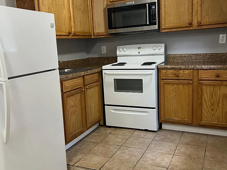 Kitchen with appliances
