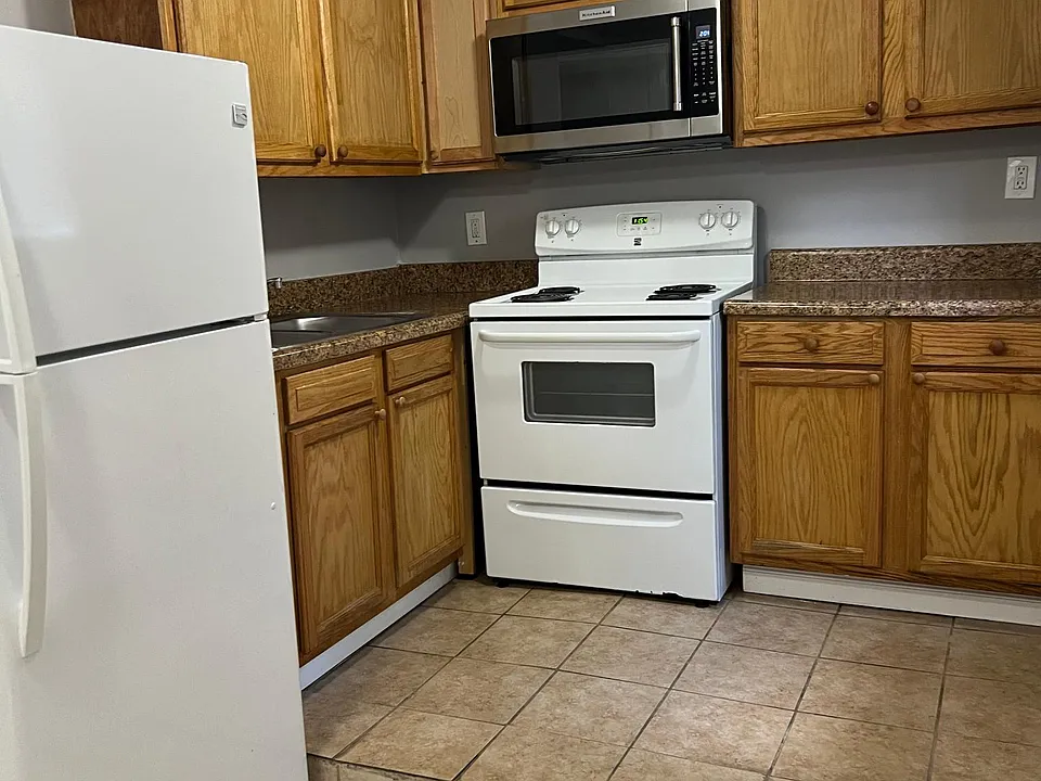 Kitchen with appliances