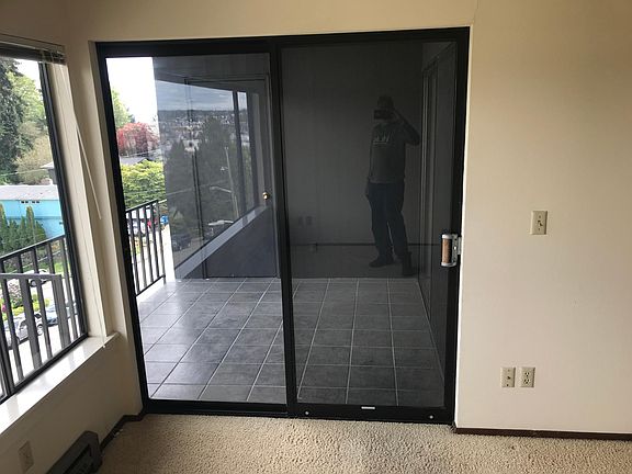 Balcony access from living room