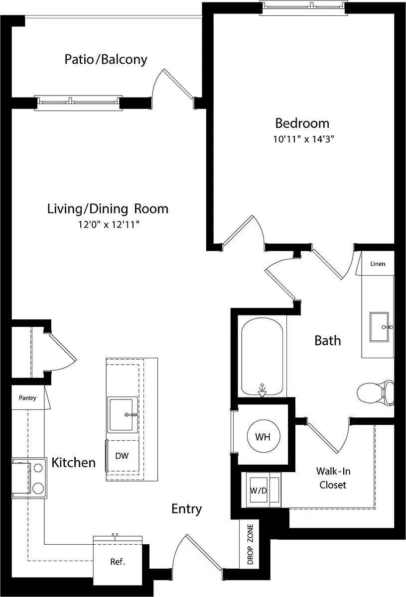 Floor plan A2 Alt 2