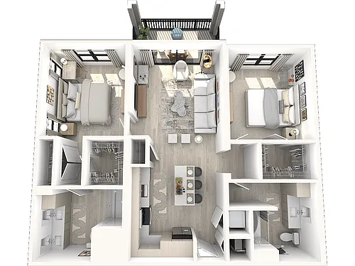 Floor plan B3A Luminous
